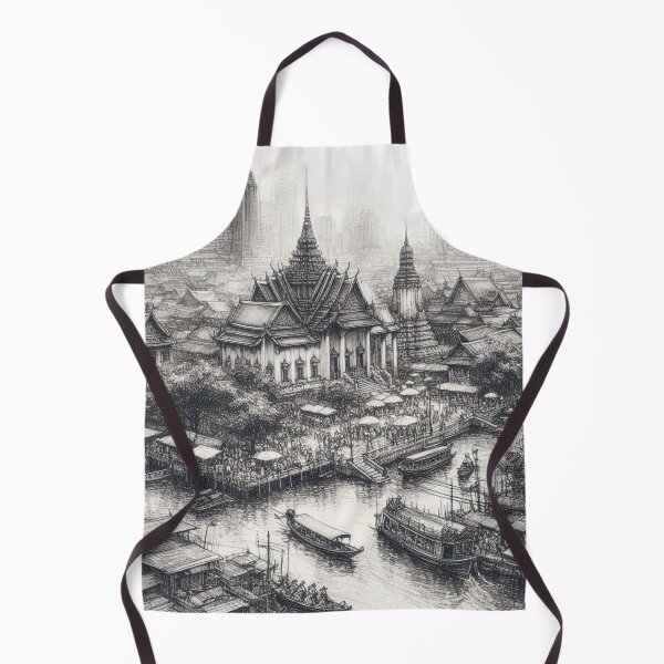 Item preview, Ancient Thai Sketch Art 12 designed and sold by I-HERE.