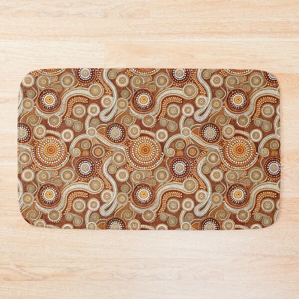 Item preview, Bigambul Native Australian Dot Art Pattern Sand Creatures designed and sold by MimsTees.