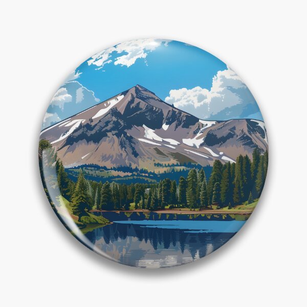Item preview, Lassen Volcanic National Park California, Lassen Peak designed and sold by scooterbaby.