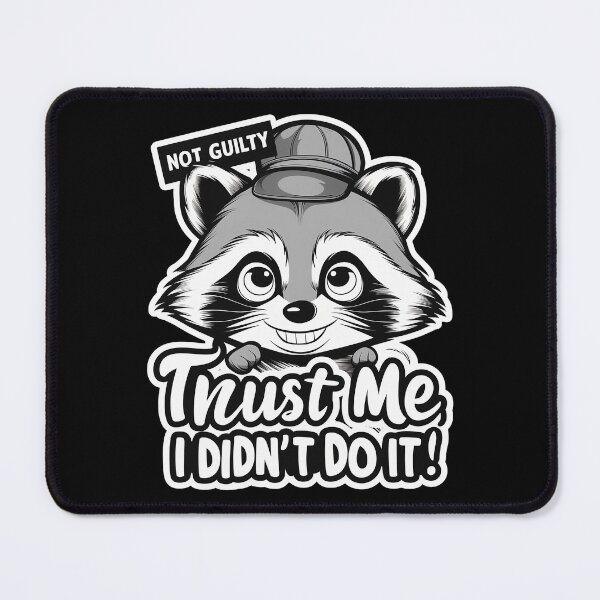 Item preview, Innocent Raccoon Alibi designed and sold by SharpPenguin.