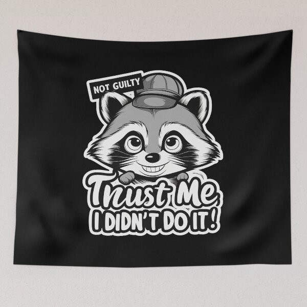Item preview, Innocent Raccoon Alibi designed and sold by SharpPenguin.