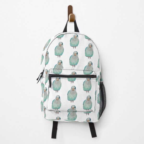 Item preview, Blue Watercolour Quaker Parrot designed and sold by LittleBeaksArt.