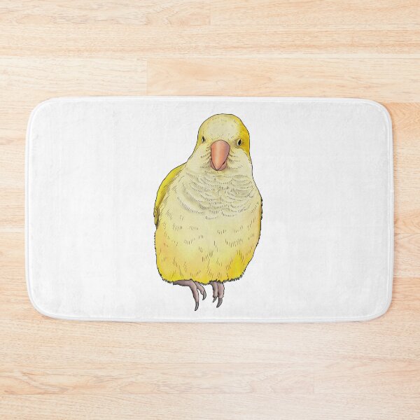 Item preview, Yellow Watercolour Quaker Parrot designed and sold by LittleBeaksArt.
