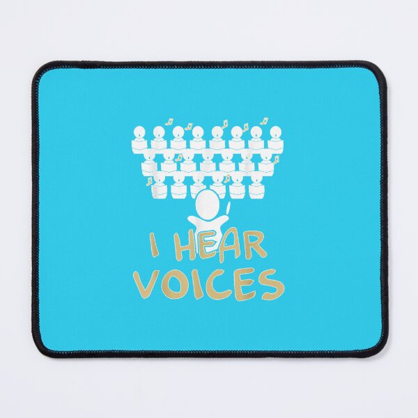 Item preview, Choir I Hear Voices Funny Chorister Tee   designed and sold by RaissaDMartin.