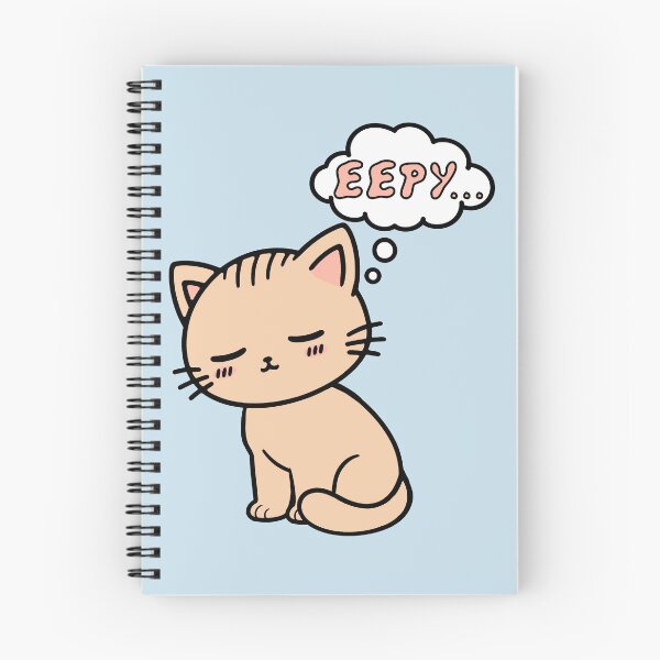 Item preview, Eepy Cat - Cute Sleepy Kitten Meme designed and sold by SpaceDogLaika.