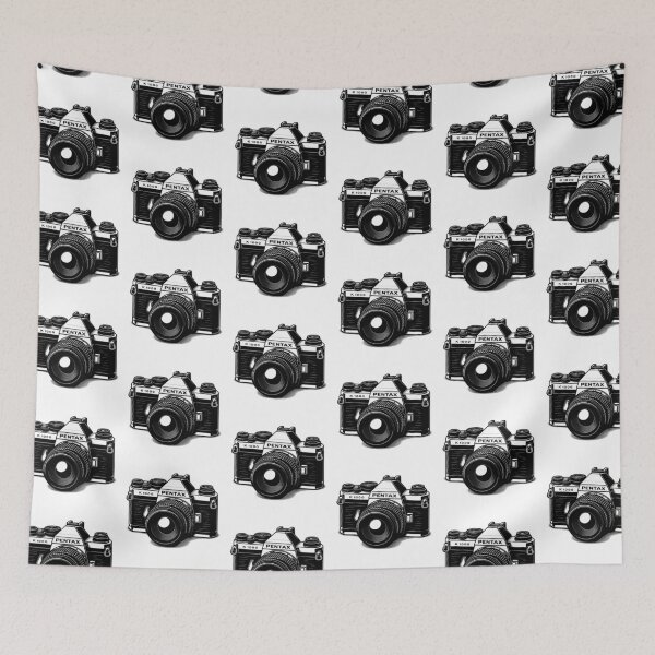 Item preview, Pentax K 1000 Camera Drawing designed and sold by ArtsyRexy.