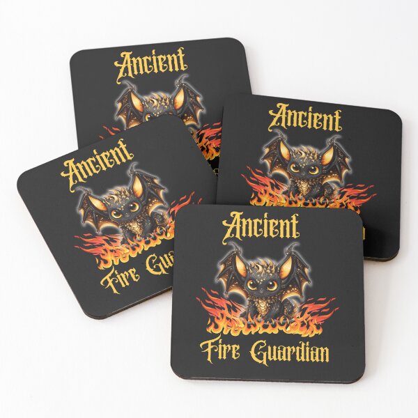 Item preview, Colorful Ancient Fire Guardian In Flames designed and sold by AlienOccupation.