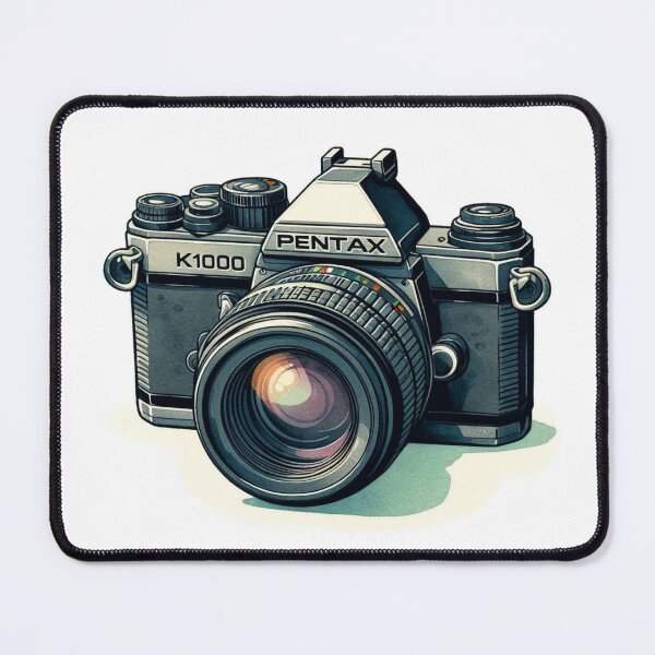 Artikelvorschau, Pentax K 1000 Kamera Malerei entworfen und verkauft von ArtsyRexy.