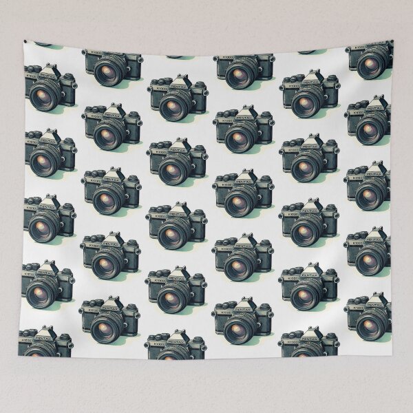 Item preview, Pentax K 1000 Camera Painting designed and sold by ArtsyRexy.