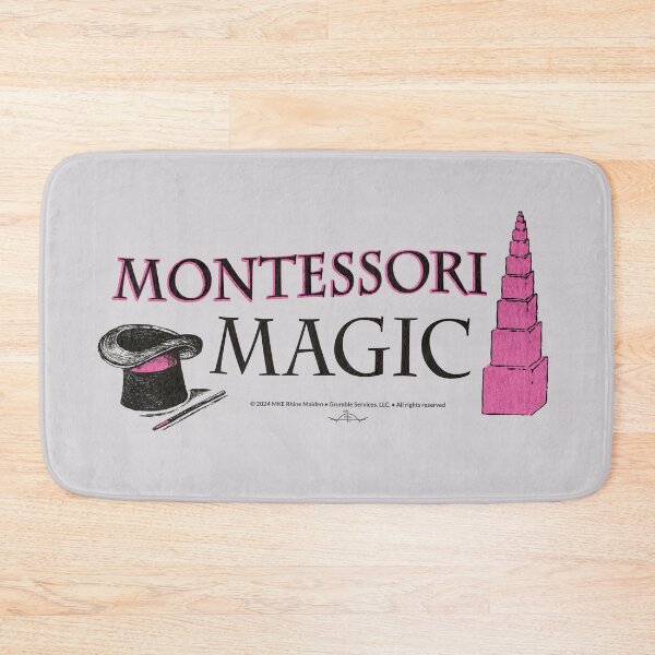 Item preview, Montessori Magic • Pink Tower Material designed and sold by MKE Rhine Maiden  •  Grumble Services, LLC..
