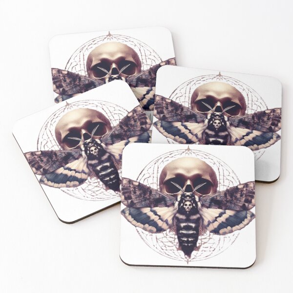 Item preview, Tales of Moth and Skull designed and sold by ANotiontoKnit.