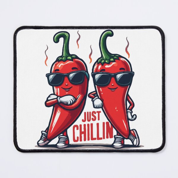 Item preview, Just Chillin' - Two Cool Chilies  designed and sold by LoFi-OG.