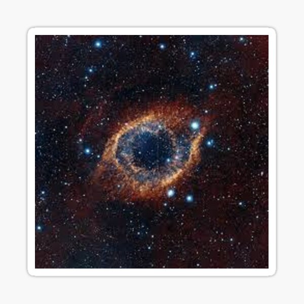 helix,nebula,hubble,telescope,space,astrology,nasa,astronomy Sticker