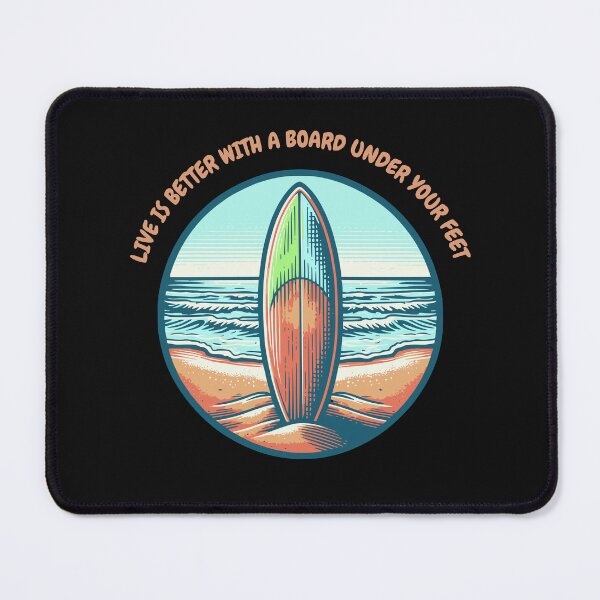 Item preview, Life is better with a board under your feet designed and sold by santiagoml.