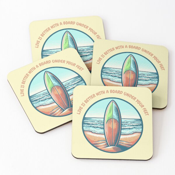 Item preview, Life is better with a board under your feet designed and sold by santiagoml.