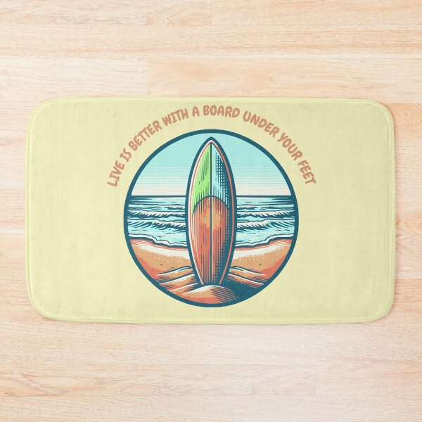 Item preview, Life is better with a board under your feet designed and sold by santiagoml.