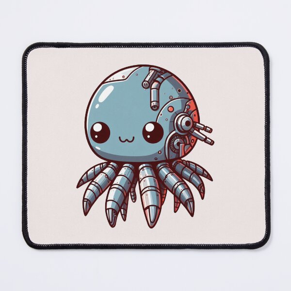 Item preview, Cute Kraken Cyborg designed and sold by LemuellTrends.