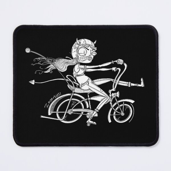 Item preview, Bike Demon Girl Zoom Zoom designed and sold by Jaimie C..