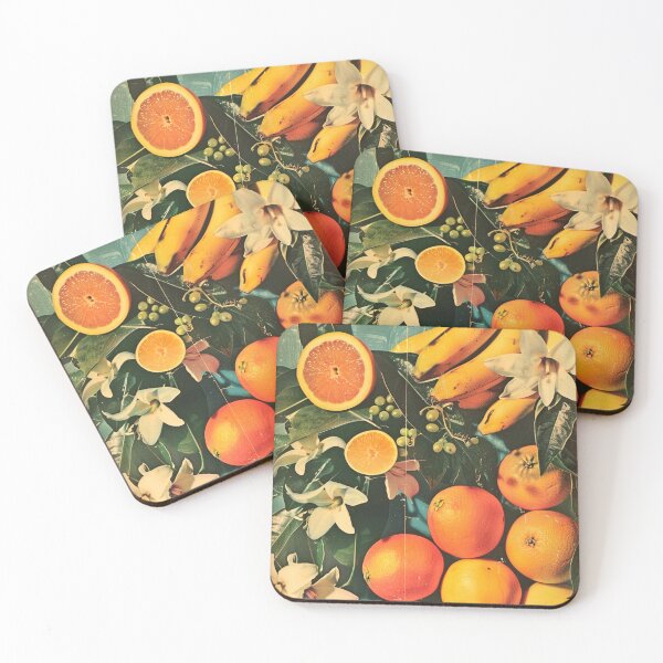 Item preview, Collage, Fruits, vintage magazine style designed and sold by The-soft-idea.