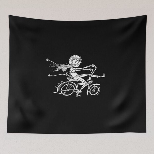 Item preview, Bike Demon Girl Zoom Zoom  designed and sold by Jaimie C..