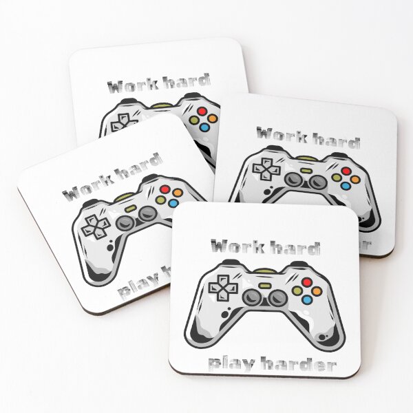 Item preview, Work hard, play harder designed and sold by FerHermes.