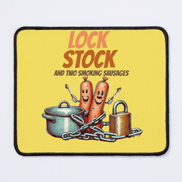 Item preview, Lock Stock and Two Smoking Sausages  designed and sold by Get-Forked.