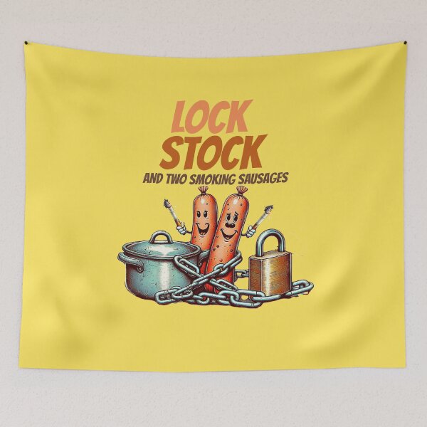 Item preview, Lock Stock and Two Smoking Sausages  designed and sold by Get-Forked.