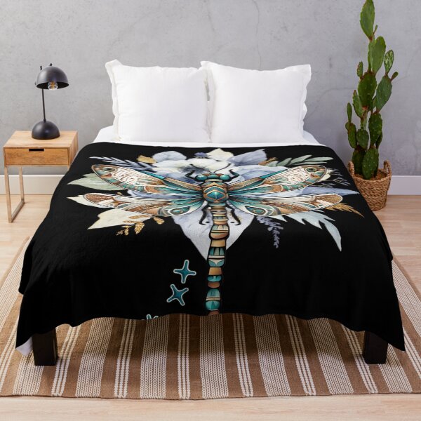 Item preview, Boho Aesthetic Dragonfly designed and sold by Witsprings.