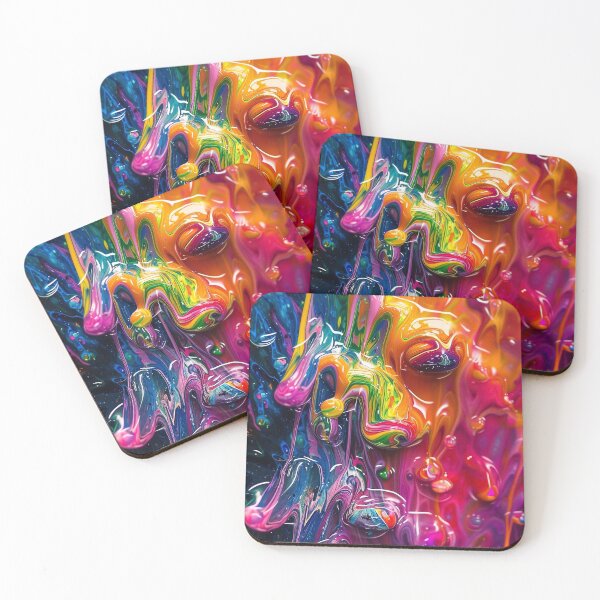Item preview, Vibrant Viscosity: A Symphony of Colour designed and sold by plam50.