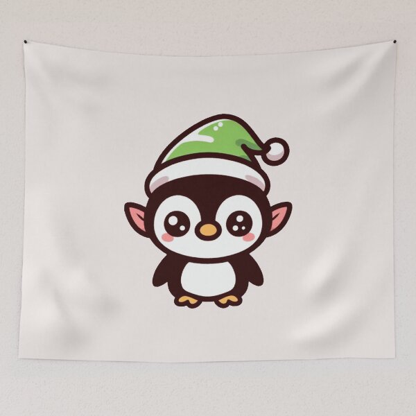 Item preview, Cute Elf Penguin  designed and sold by LemuellTrends.