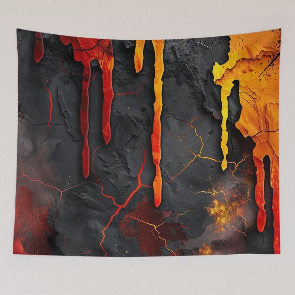 Item preview, Embers of Creation: Earth's Fiery Heart designed and sold by plam50.