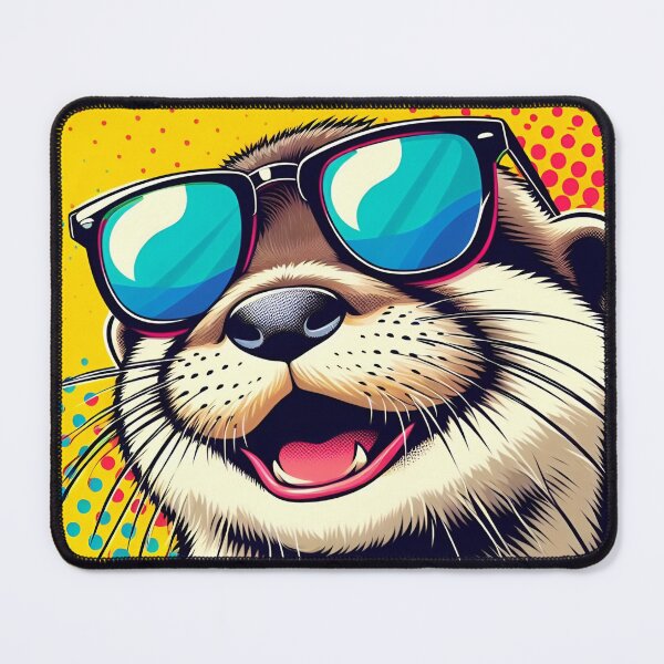 Item preview, Alaska Otter - Pop Art Otter designed and sold by JessArty ⭐⭐⭐⭐⭐.