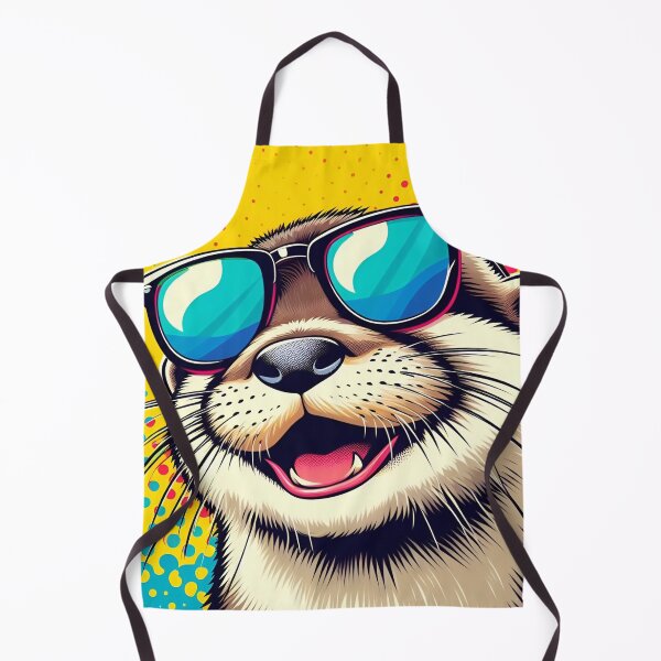 Item preview, Alaska Otter - Pop Art Otter designed and sold by JessArty ⭐⭐⭐⭐⭐.