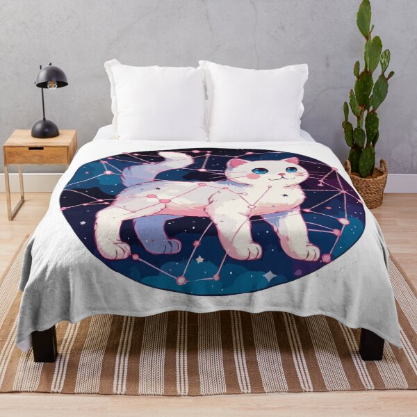 Item preview, The Cat Constellation Tapestry designed and sold by ArteeInnovation.