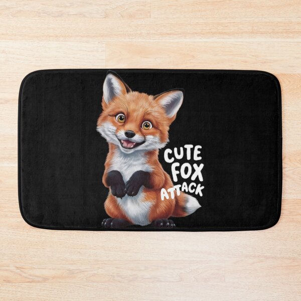 Item preview, Cute Fox Attack designed and sold by PlanetMarker.