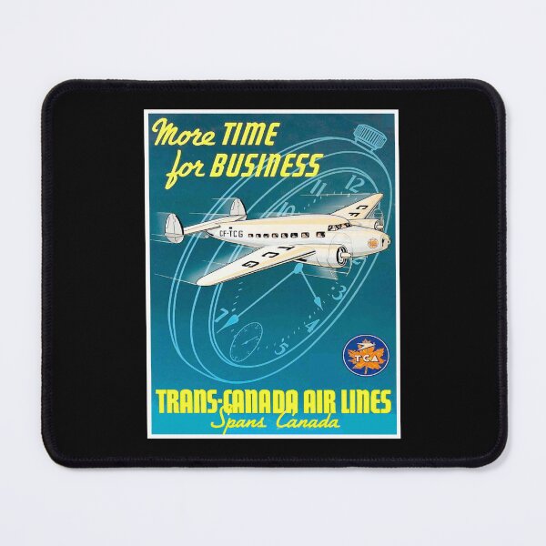 Item preview, TRANS-CANADA  AIR LINES  Vintage Travel  Advertising Print designed and sold by dillontianna.