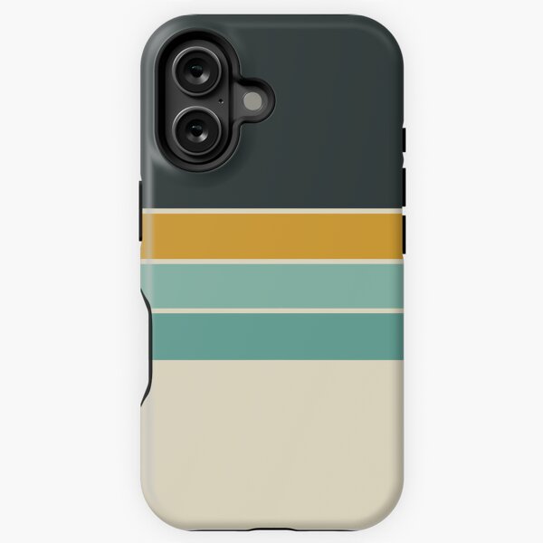 Vista previa del artículo con la obra «Finlandés Años 70 Vintage Retro Rayas», diseñado y vendido por Deutschic.