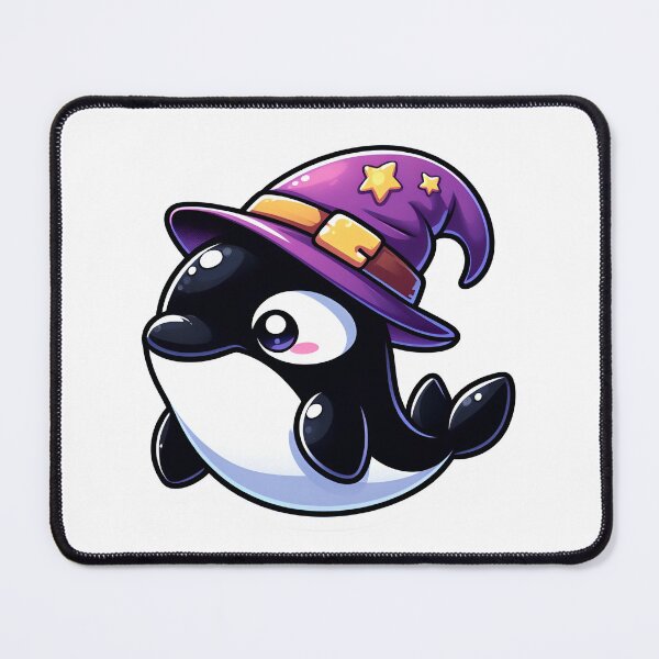 Item preview, Kawaii orca whale designed and sold by Cloudlilyart.