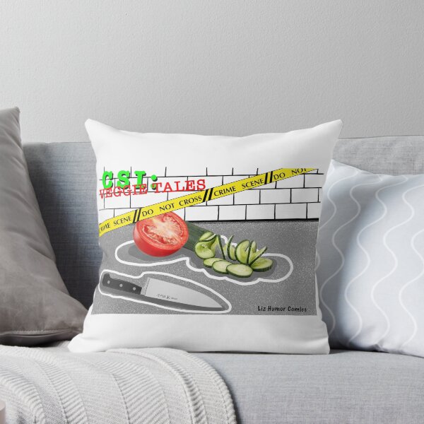 Artikelvorschau, CSI VEGGIE TALES entworfen und verkauft von LizHumorComics.