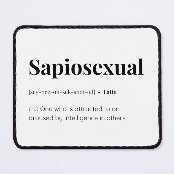 Item preview, Sapiosexual english word meaning designed and sold by SimplyMots.