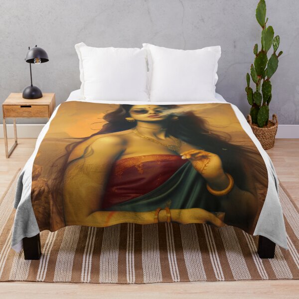 Item preview, Indian Woman Smoking Wall Art, designed and sold by Rockwpapart.