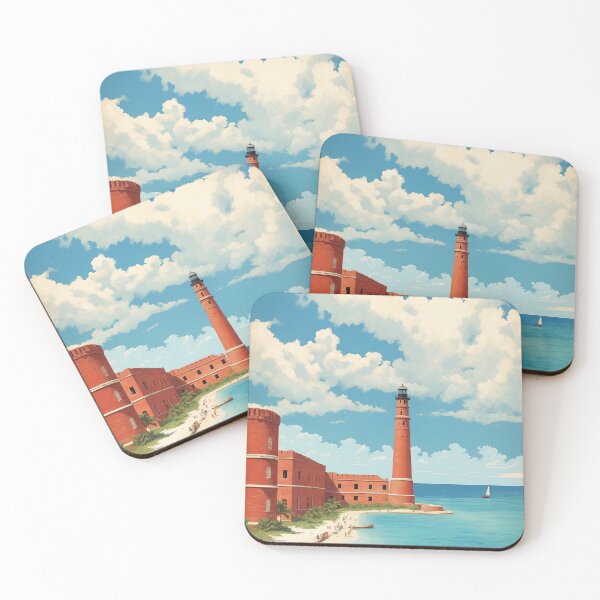Item preview, Dry Tortuga National Park Florida USA Vintage Travel Tourism  designed and sold by TravelersGems.