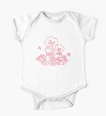 Cartoon Pink One Piece - Short Sleeve