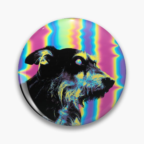 Item preview, Psychedelic Terrier designed and sold by FoxnLlama.
