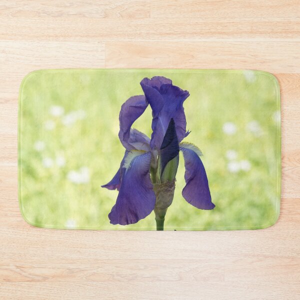 Item preview, Sun and Shade Garden with a Pretty Purple Iris designed and sold by Georgia Mizuleva.