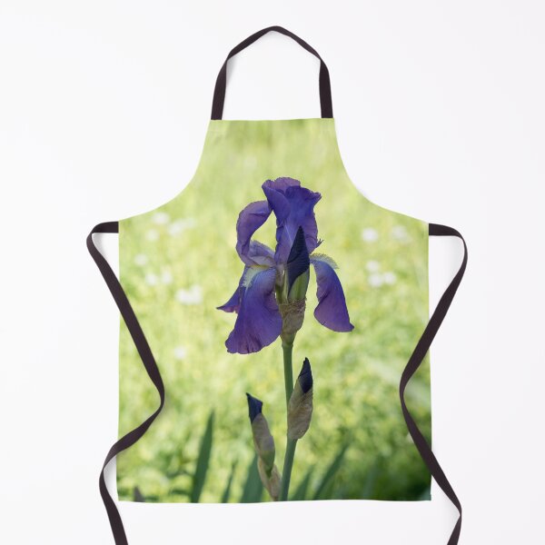 Item preview, Sun and Shade Garden with a Pretty Purple Iris designed and sold by Georgia Mizuleva.
