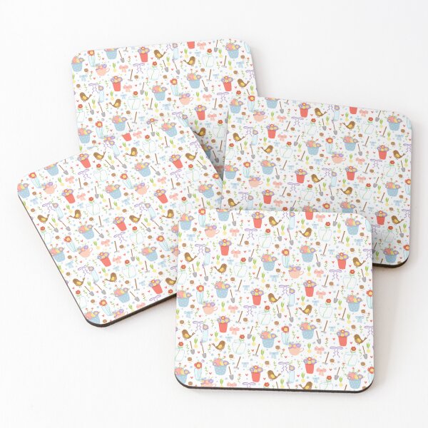 Item preview, Enchanted Garden Romance: Seamless Pattern of Supplies" designed and sold by hjian8219.