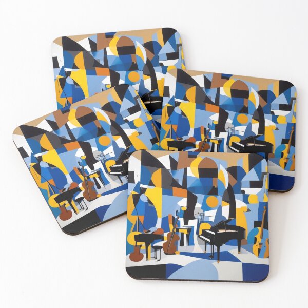 Item preview, A Music Club With An Avant Garde Design designed and sold by MusicalArtisty.
