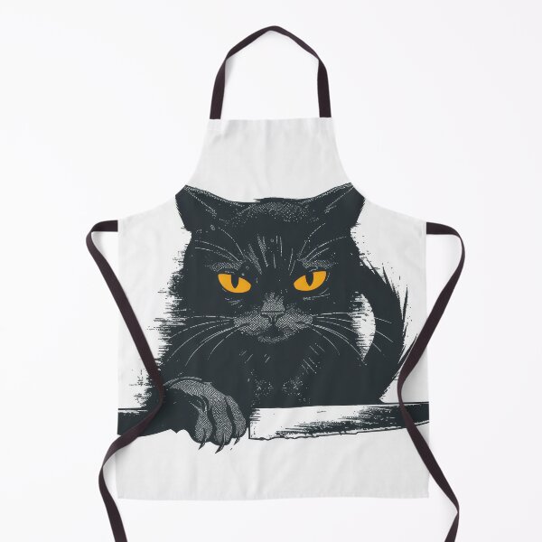 Item preview, Murderous Black Cat With Knife. designed and sold by rajeshbac.