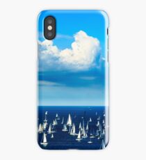 The Barcolana regatta in the gulf of Trieste iPhone Case/Skin
